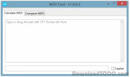 MD5 Tool screenshot